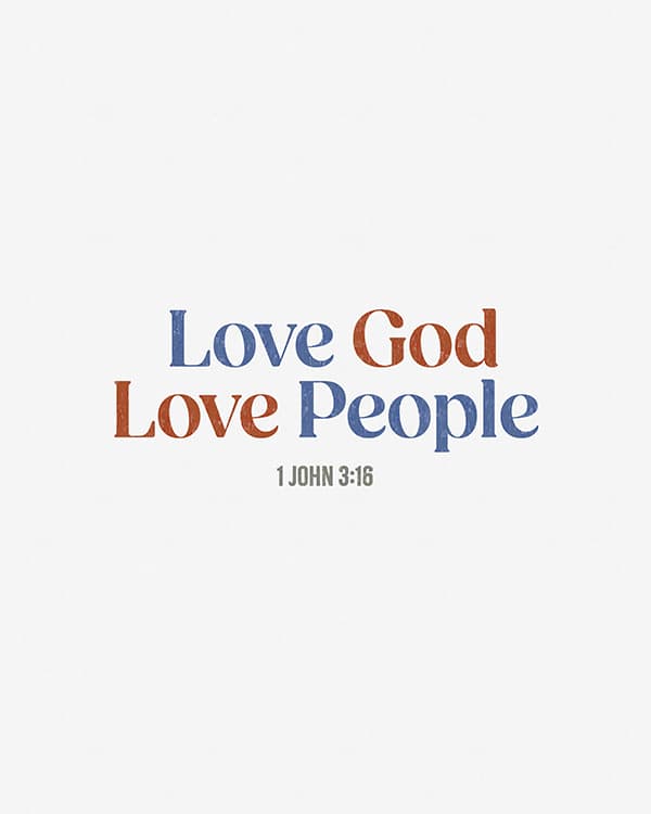 love god love people art poster