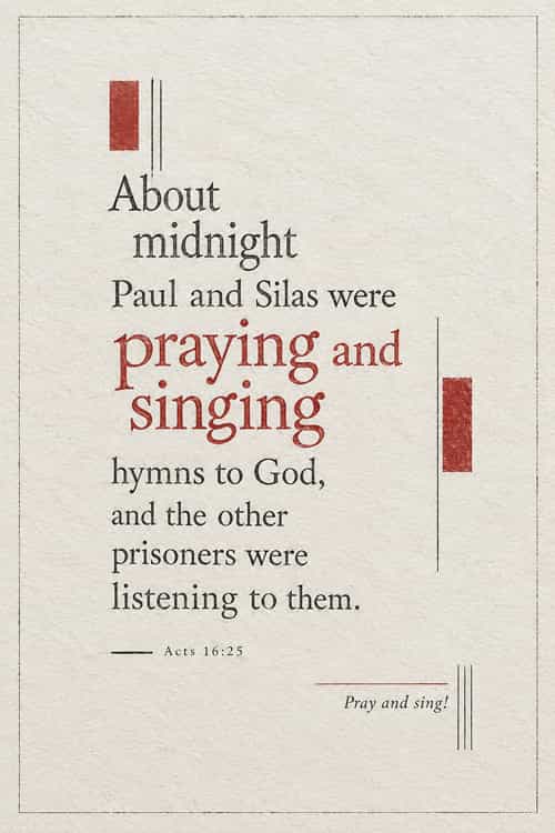 167 pray and sing art