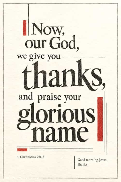 168a good morning jesus thanks art