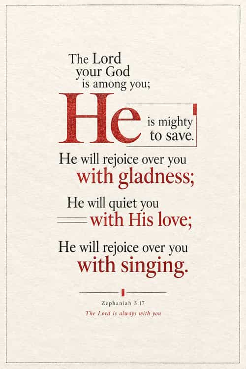 174a the lord is always with you art