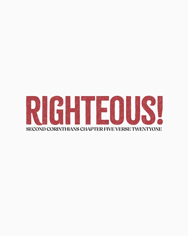 righteous art poster
