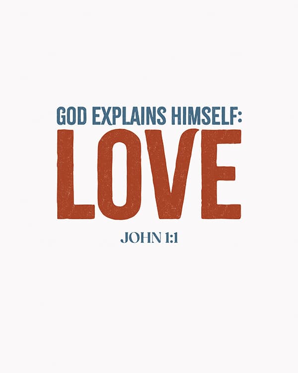 god explains himself love art poster