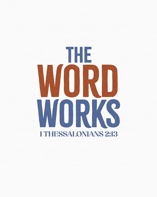 the word works art poster