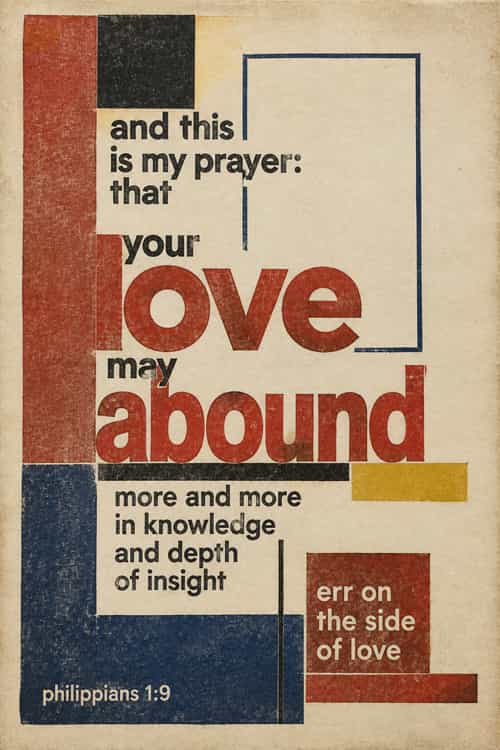 209a err on the side of love art