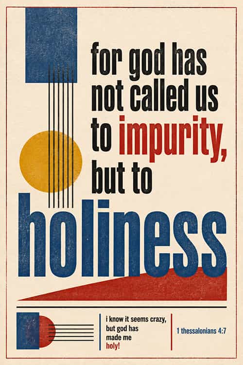 216a i know it seems crazy but god has made me holy art poster