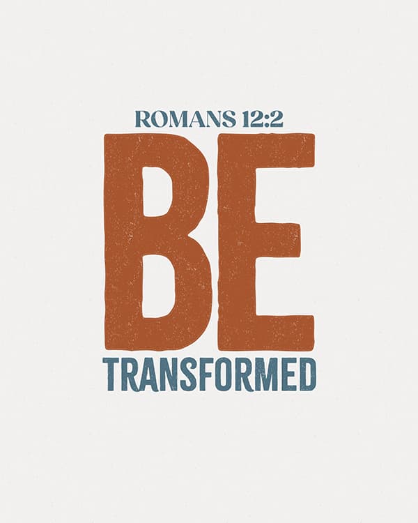 be transformed art poster