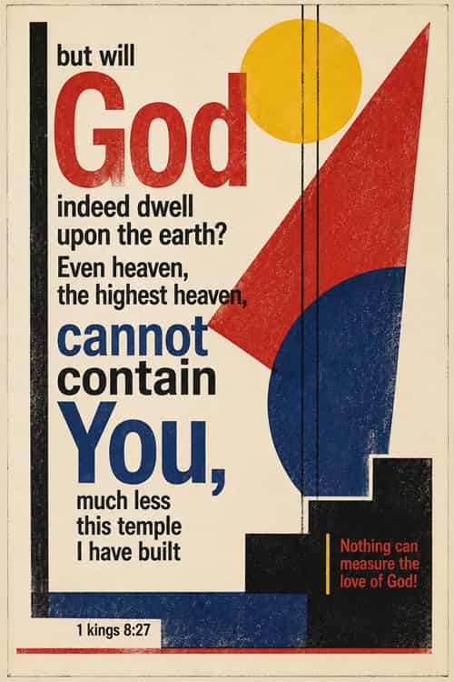 266a nothing can measure the love of god art