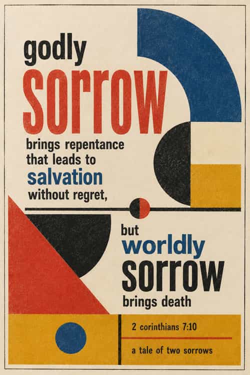 274a godly sorrow brings repentance art
