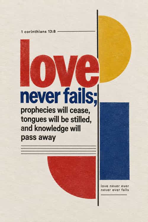 37a love never ever never ever fails art