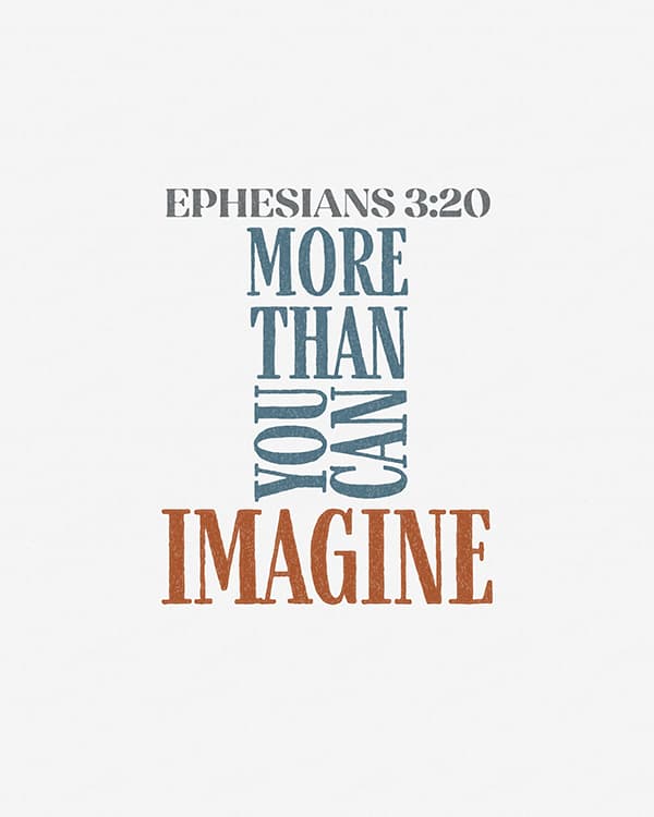 more than you can imagine art poster