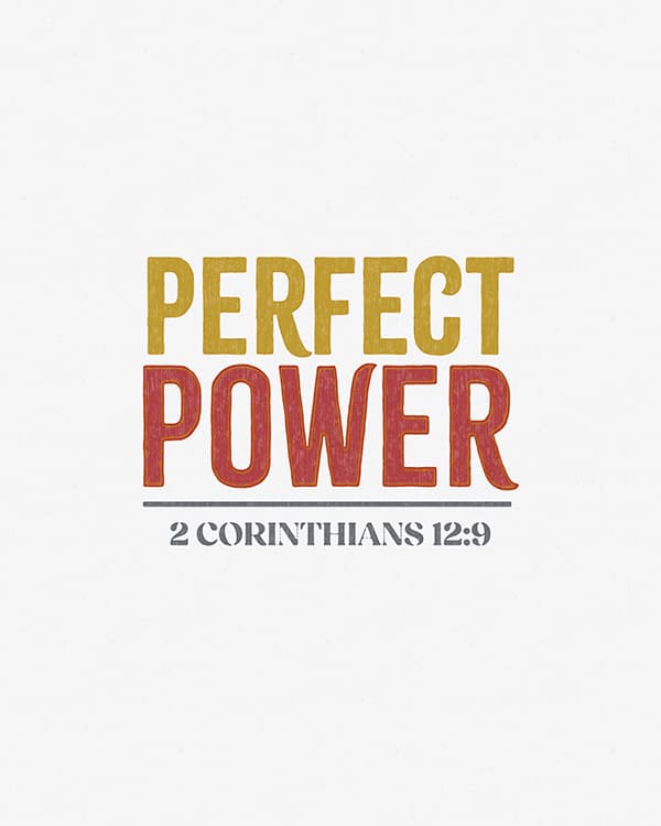 perfect power art poster