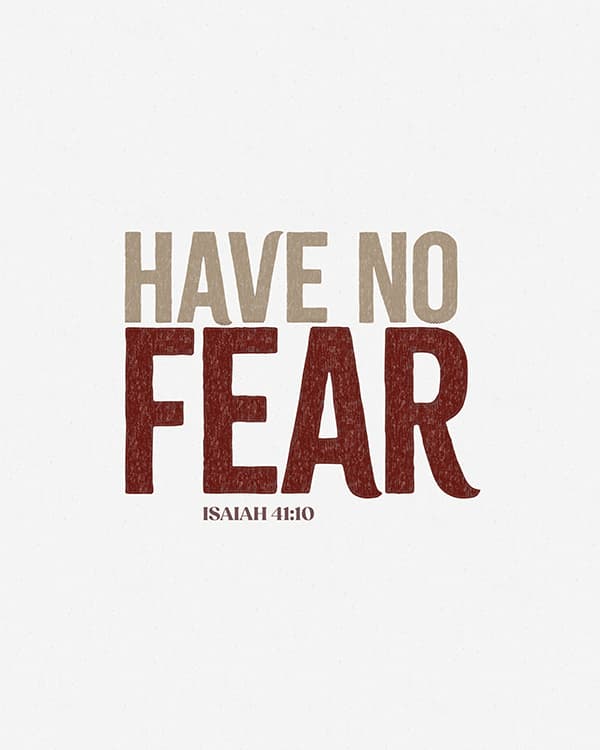have no fear art poster