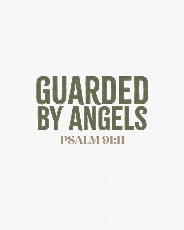 guarded by angels art poster