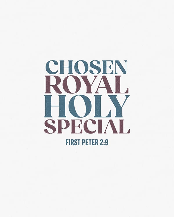 chosen royal holy special art poster