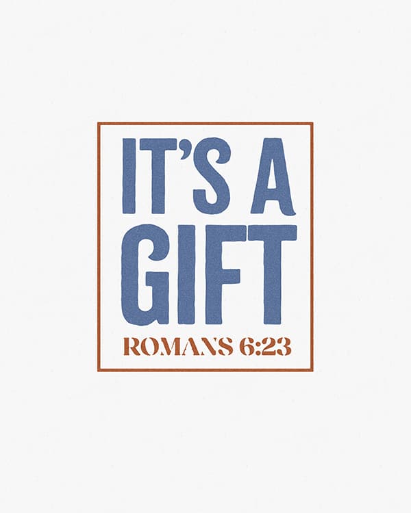 its a gift art poster