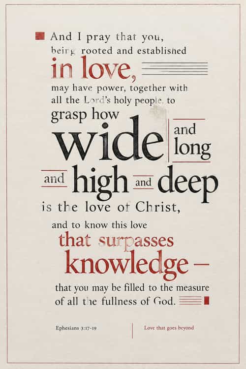 95a love that goes beyond art
